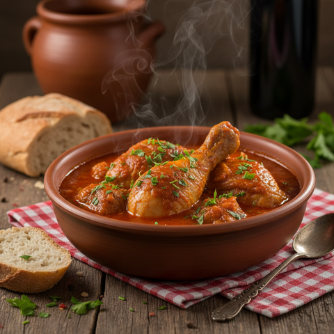 Kipgoulash - Csirkepörkölt