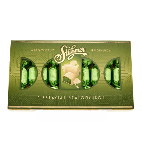 Pre-order | Pistache Szaloncukor 225g | Witte Chocolade & Pistache